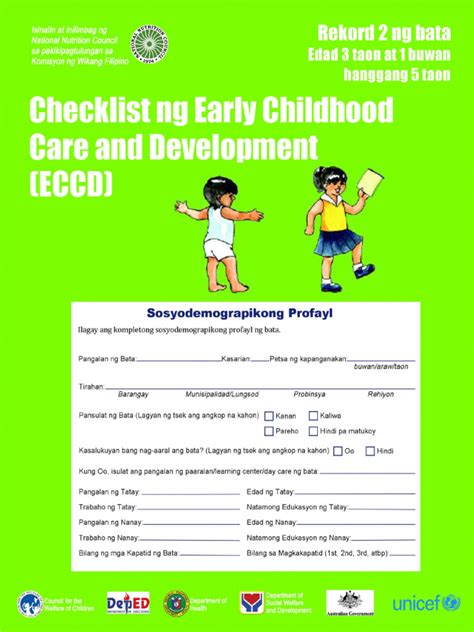 How to Use the ECCD Checklist – ECCD Council.